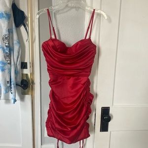 Oh polly “all for you” red dress